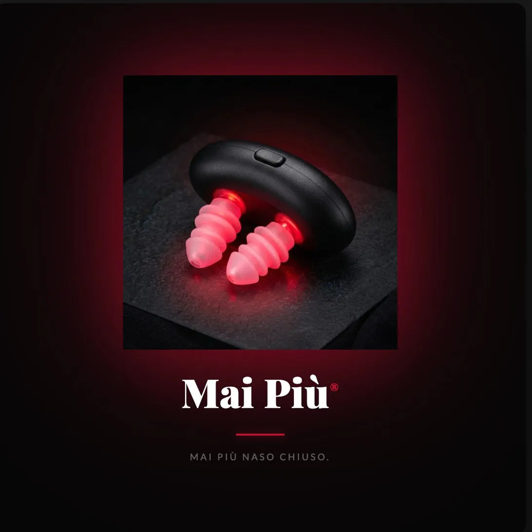 Mai Più® Nasal Light Device - Dispositivo terapia luce rossa nasale