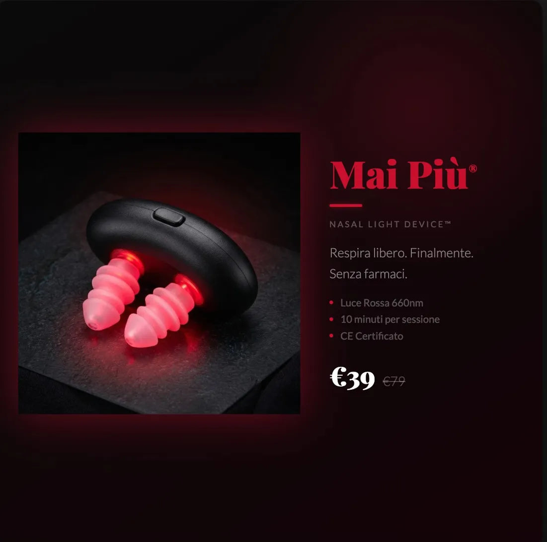 Mai Più® Nasal Device — bannière