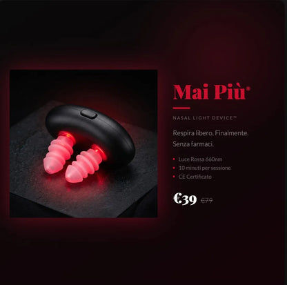 Mai Più® Nasal Device — bannière